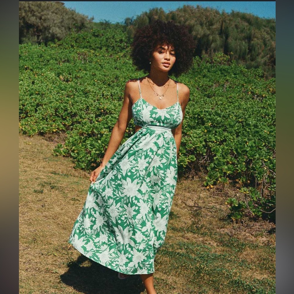 American eagle sunset midi dress